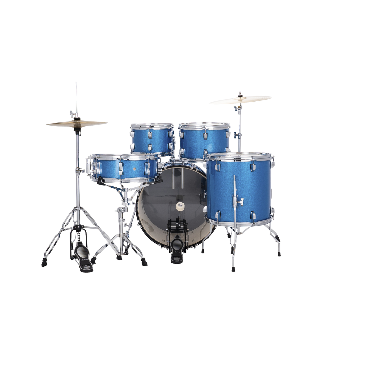 Ludwig Accent Fuse Series 5-Piece Drum Kit - Blue Sparkle