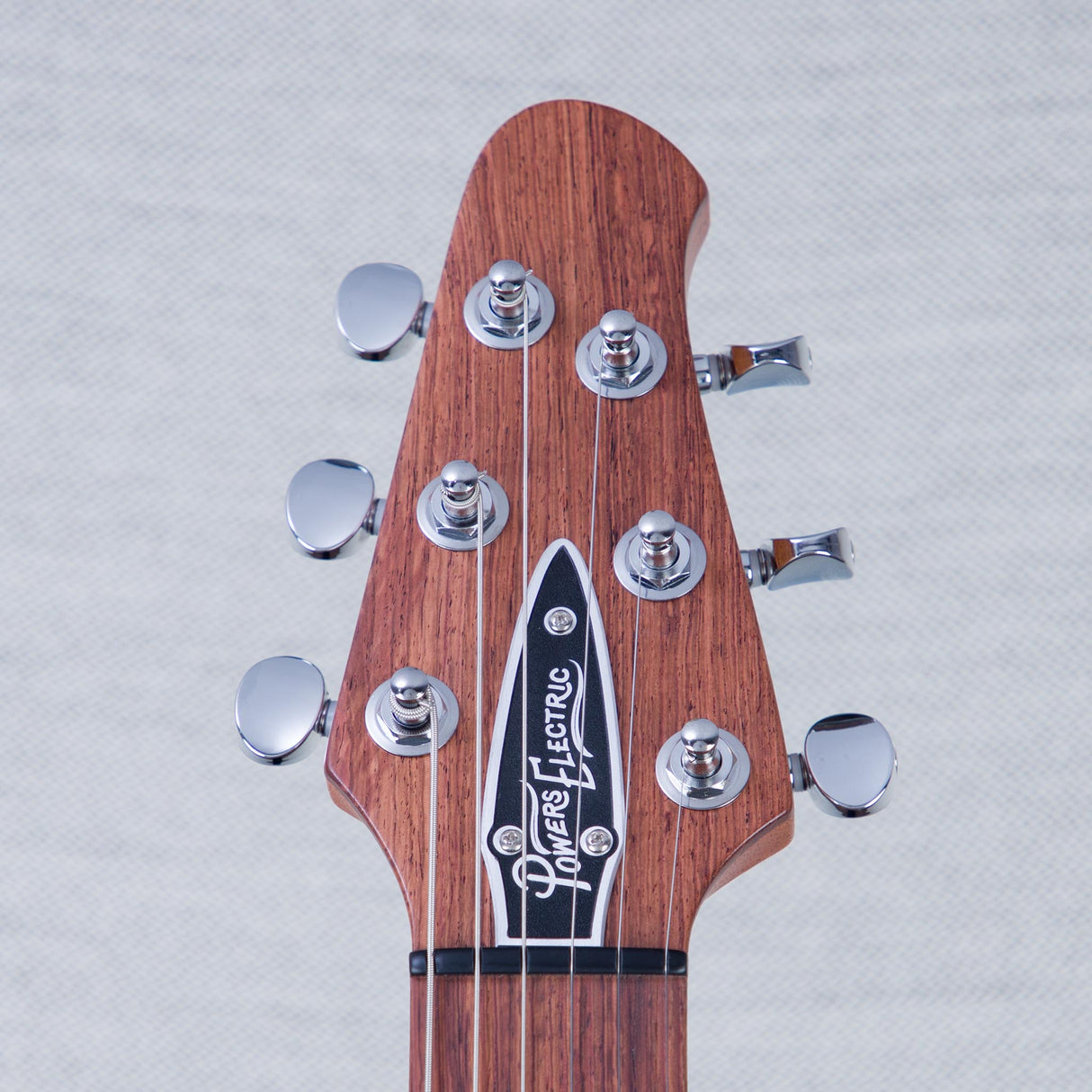 Powers Electric A-Type Electric Guitar - Wild Honey Burst - #B142