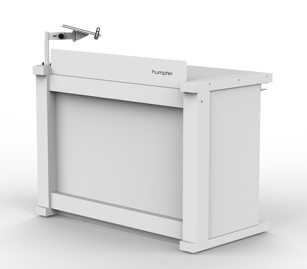 ProX XFH-HUMPTERB3WH WHITE B3 Workstation Quick Folding DJ Controller Turntable CD-J Facade Table