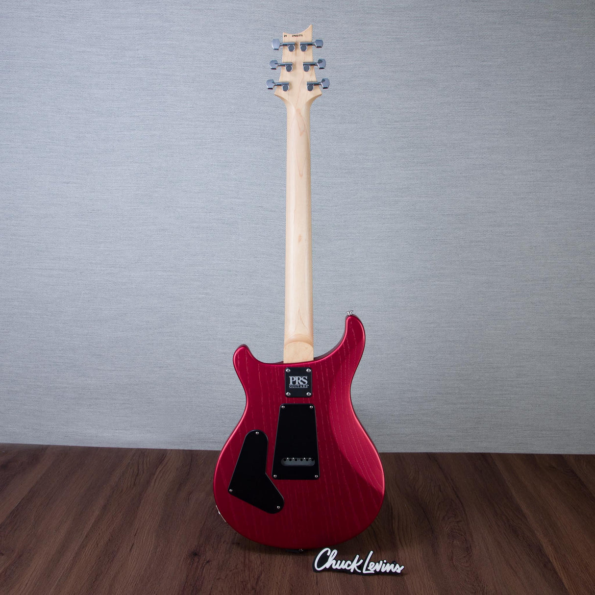 PRS Limited Edition CE 24-08 Swamp Ash Satin Electric Guitar - Red Apple Metallic - #0400771