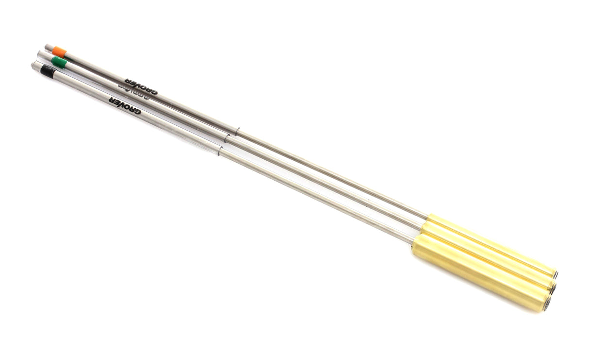 Grover TB-BS Brass Tubular Triangle Beater Set - 3 Piece