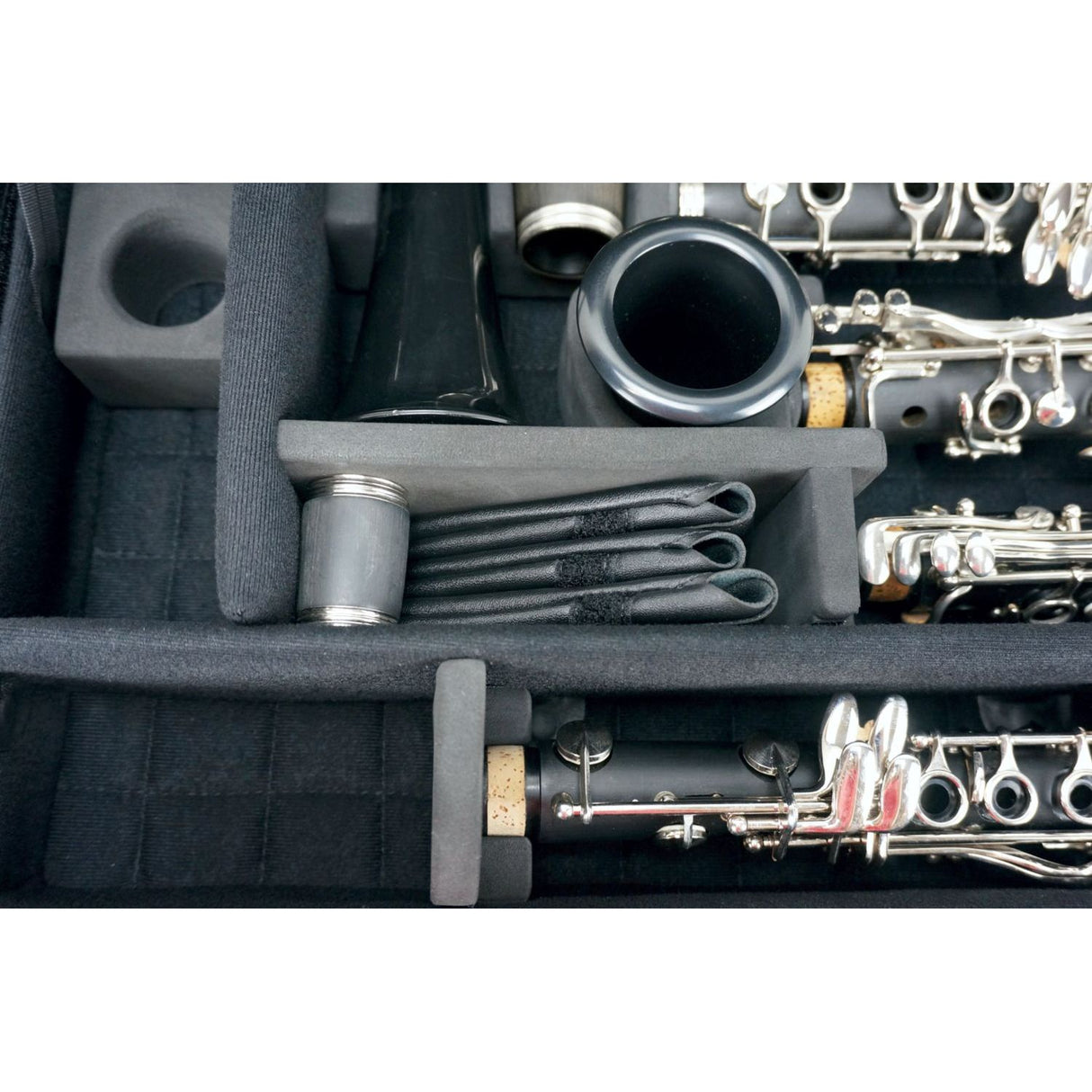 Marcus Bonna Triple Clarinet Case - Wine