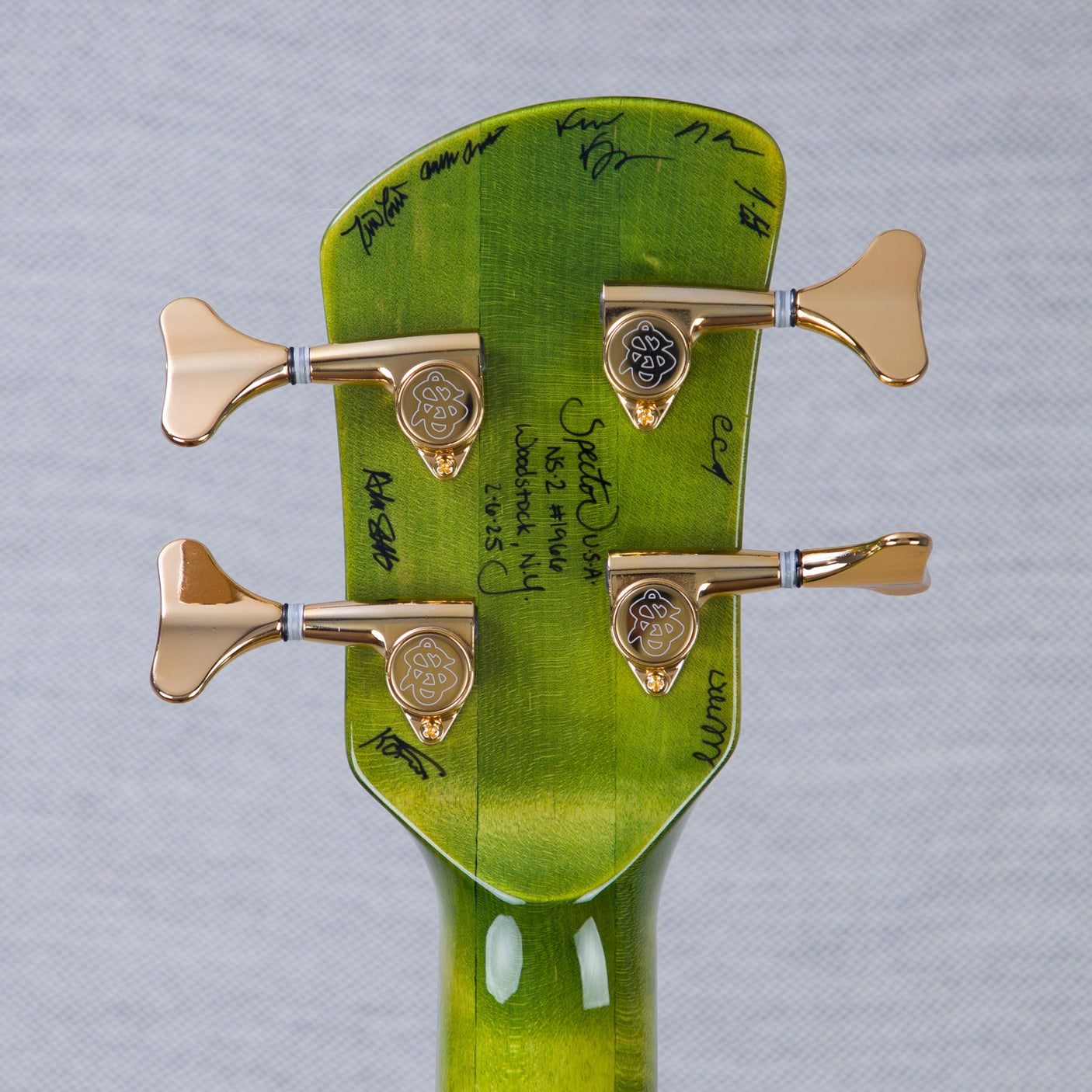 Spector USA NS-2 Electric Bass Guitar - Alien Glow - CHUCKSCLUSIVE - #1966