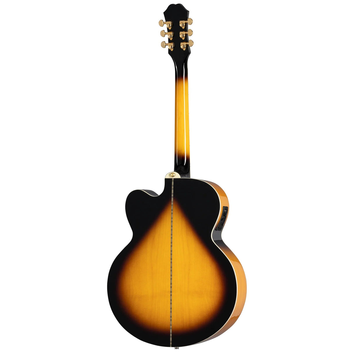 Epiphone J-200 Studio EC Acoustic Electric Guitar - Vintage Burst