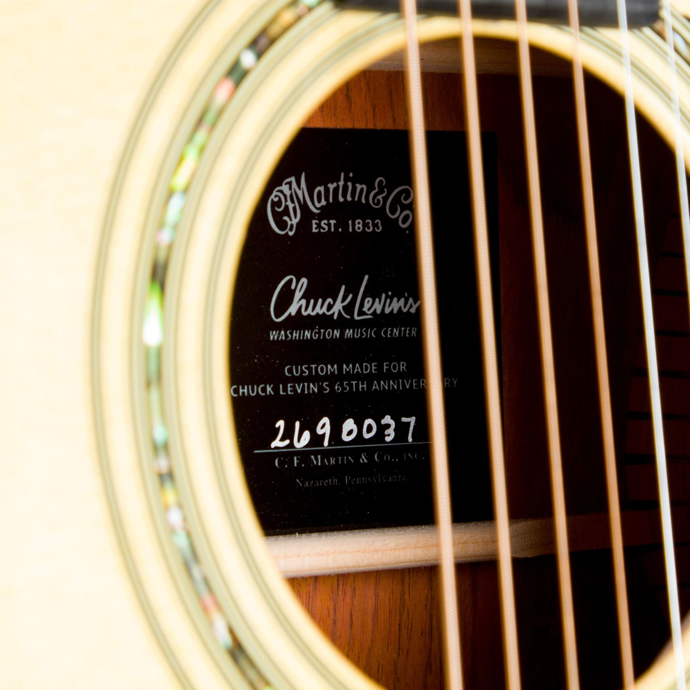 Martin Custom Shop 000-12 Swiss Spruce/Cocobolo Acoustic Guitar - CHUCKSCLUSIVE - #M2698037