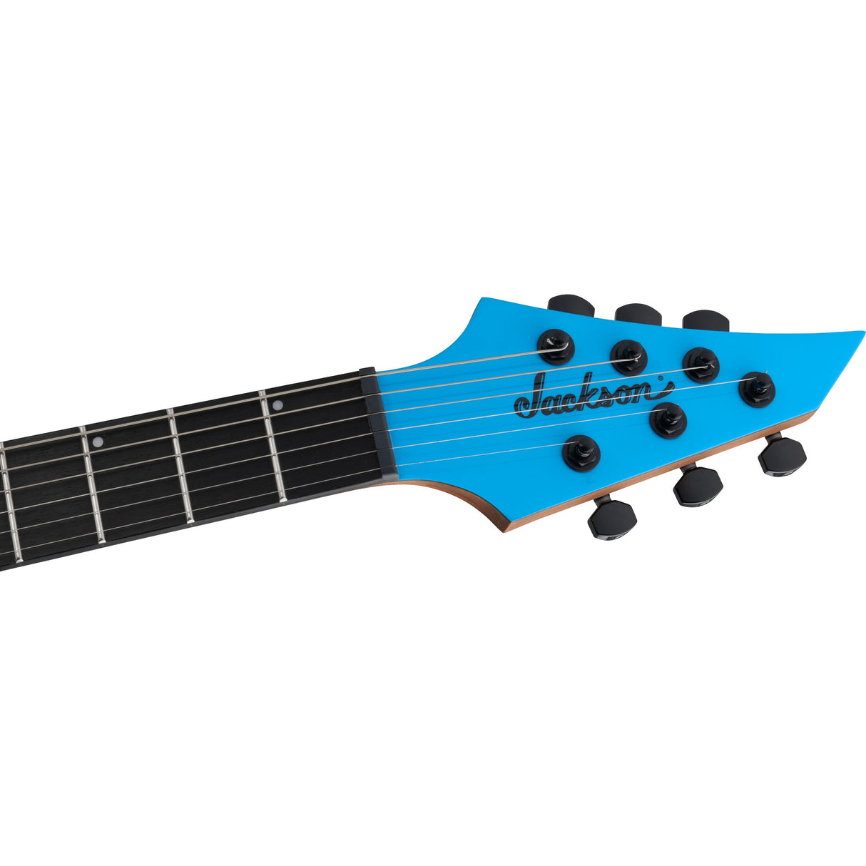 Jackson Pro Plus Series Misha Mansoor Juggernaut ET6 Signature Electric Guitar - Riviera Blue