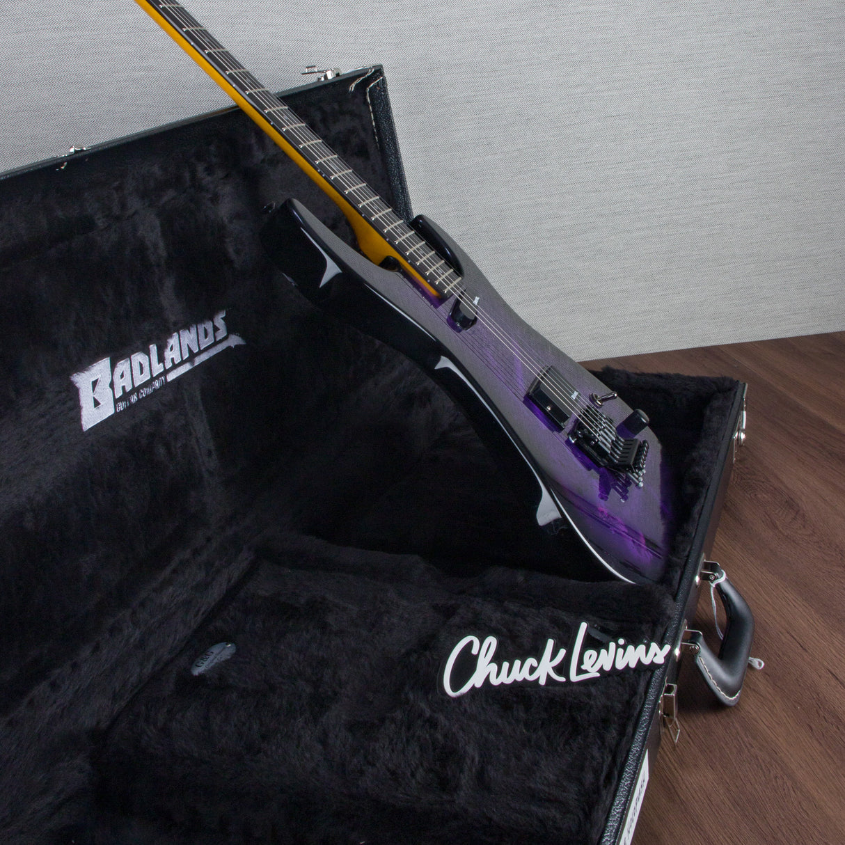 Badlands GX1 Holoflash HS Tremolo Electric Guitar - Holoflash Purple - #US23LP90092