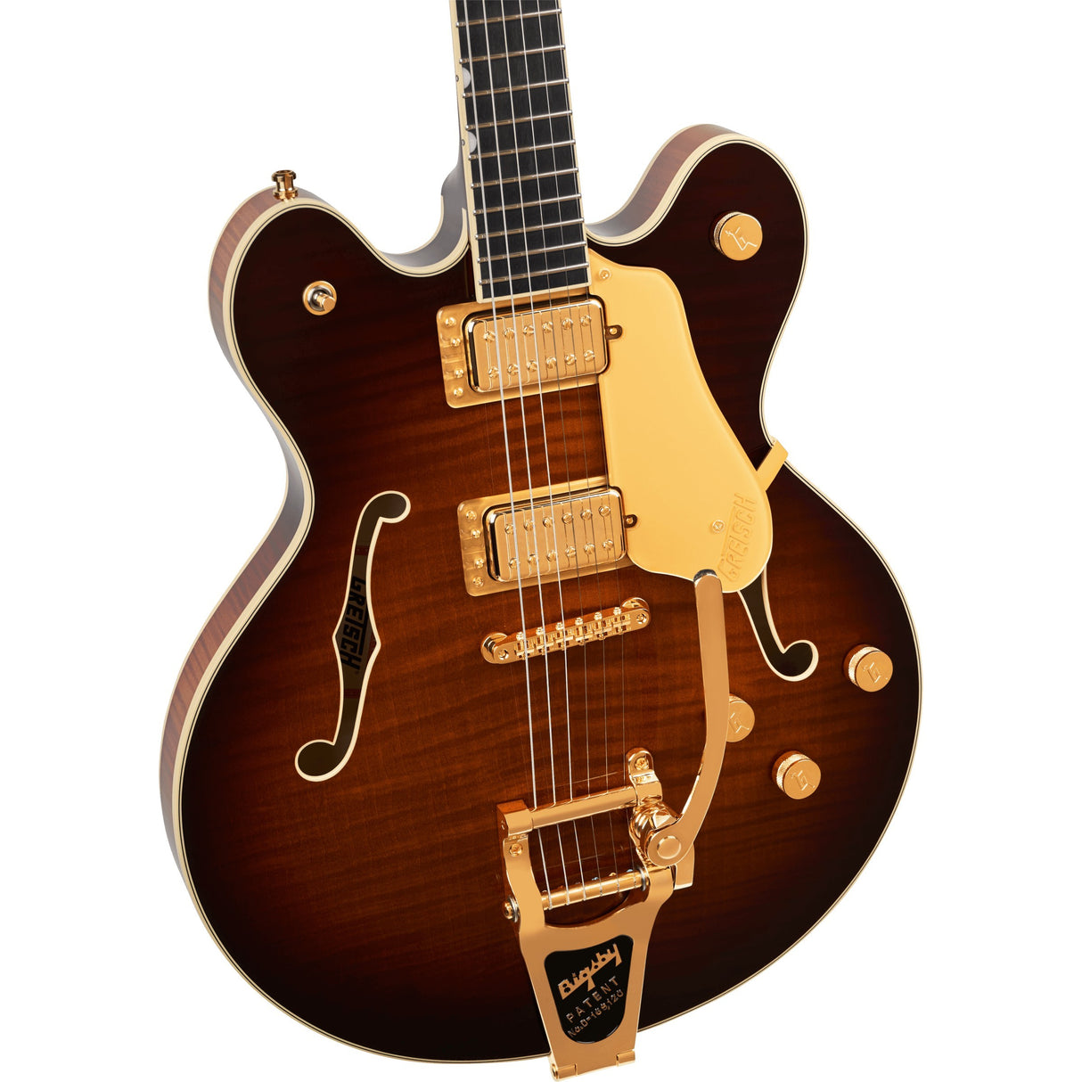 Gretsch Broadkaster LX Semi-Hollowbody Electric Guitar - Havana Burst