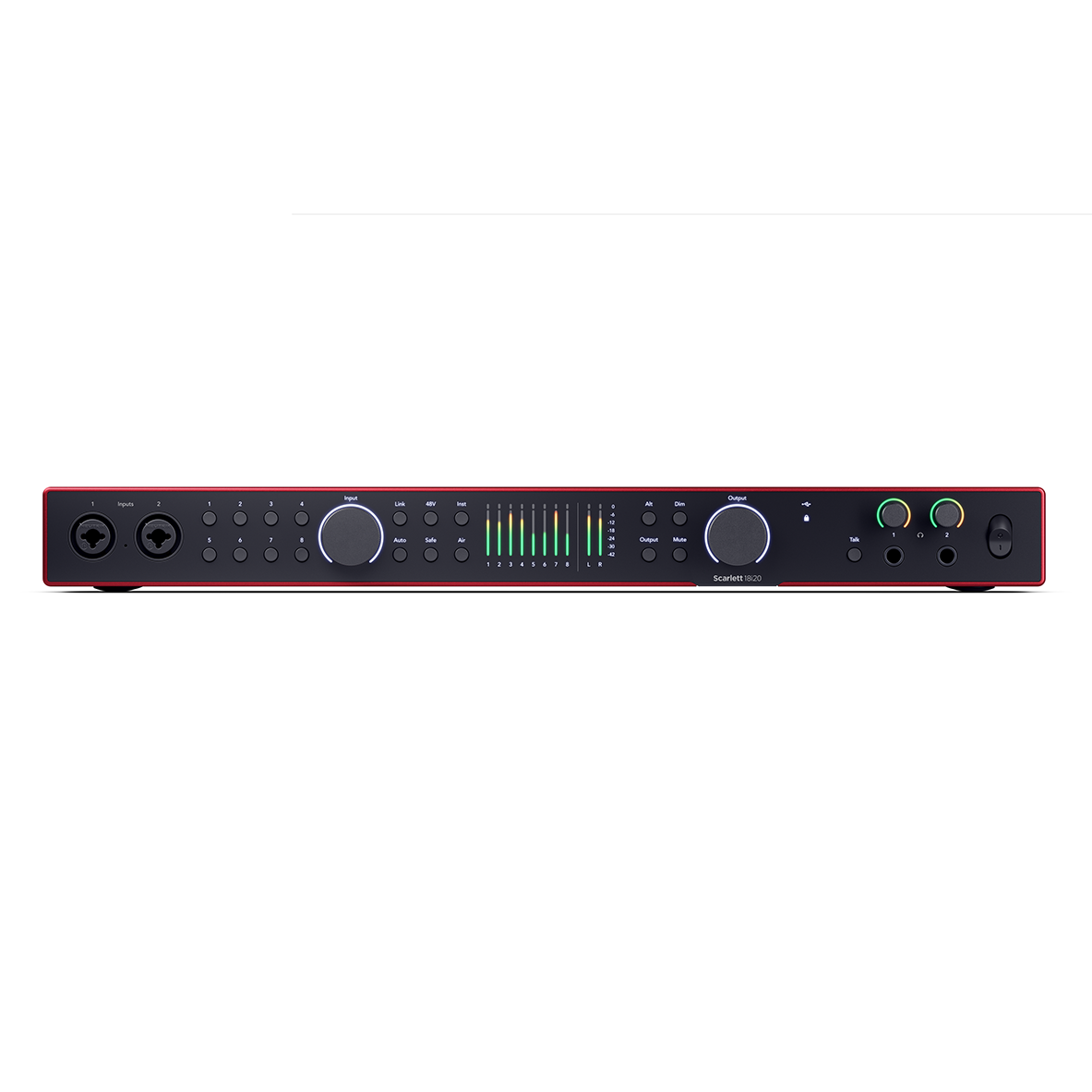 Focusrite Scarlett 18i20 4th Gen 18-In, 20-Out USB Audio Interface