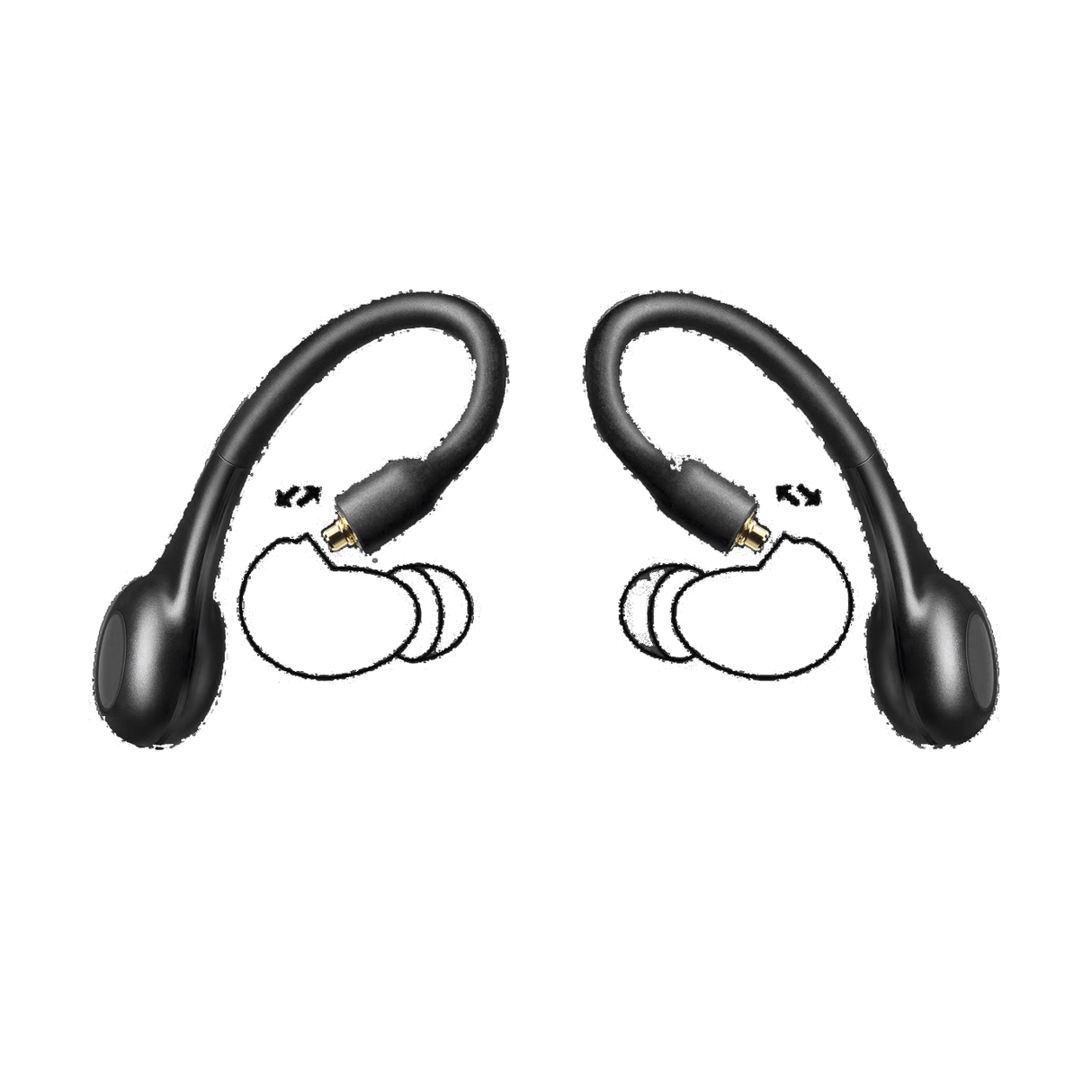 Shure RMCE-TW2 Gen 2 True Wireless Secure Fit Adapter Set