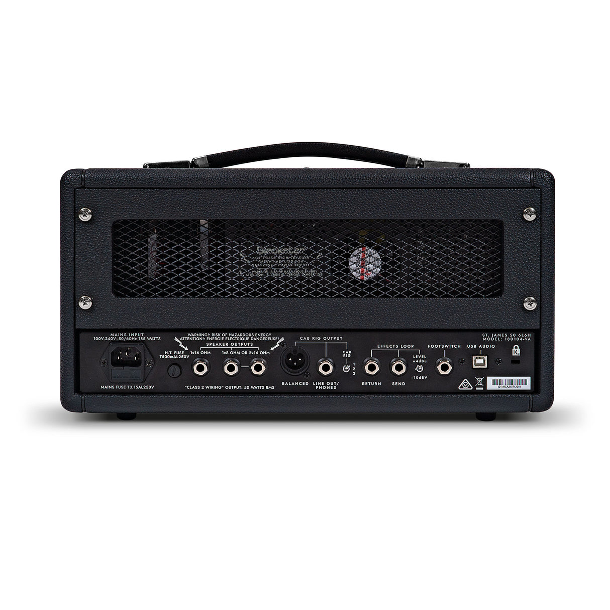 Blackstar St. James 50-Watt 6L6 Tube Guitar Amplifier Head - Mint, Open Box