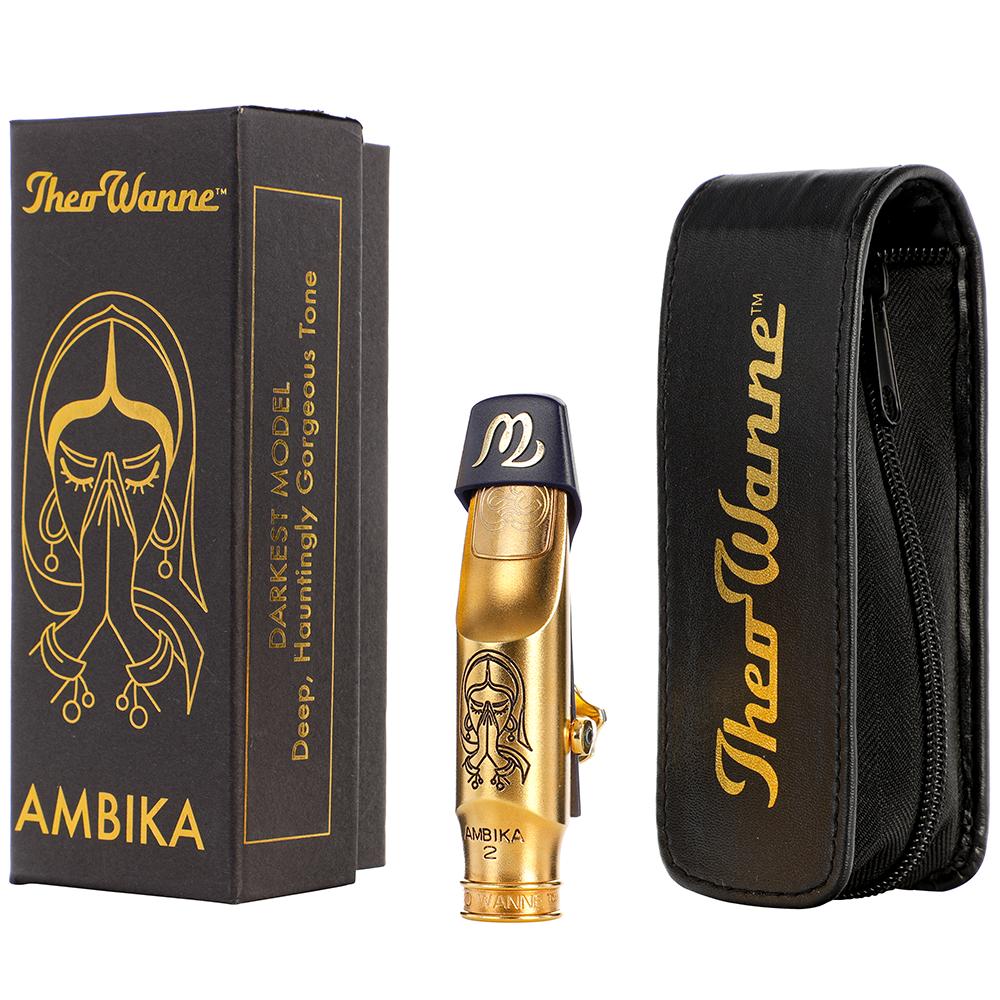 Theo Wanne AMBIKA 2 Tenor Saxophone Mouthpiece - Gold, Size 7