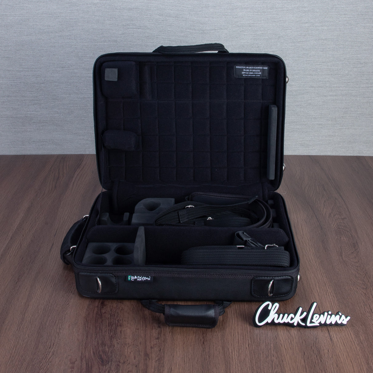 Marcus Bonna Double Clarinet Case for Eb and Bb with Rain Cover - Black - Preorder