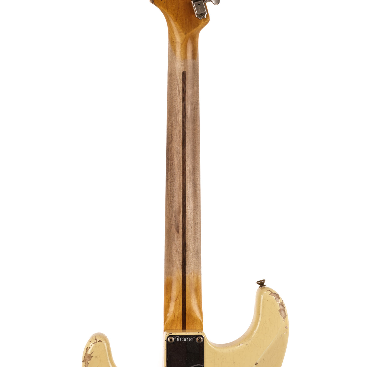 Fender Custom Shop 1956 Stratocaster Heavy Relic Guitar - Aged Vintage White - CHUCKSCLUSIVE - #R125401