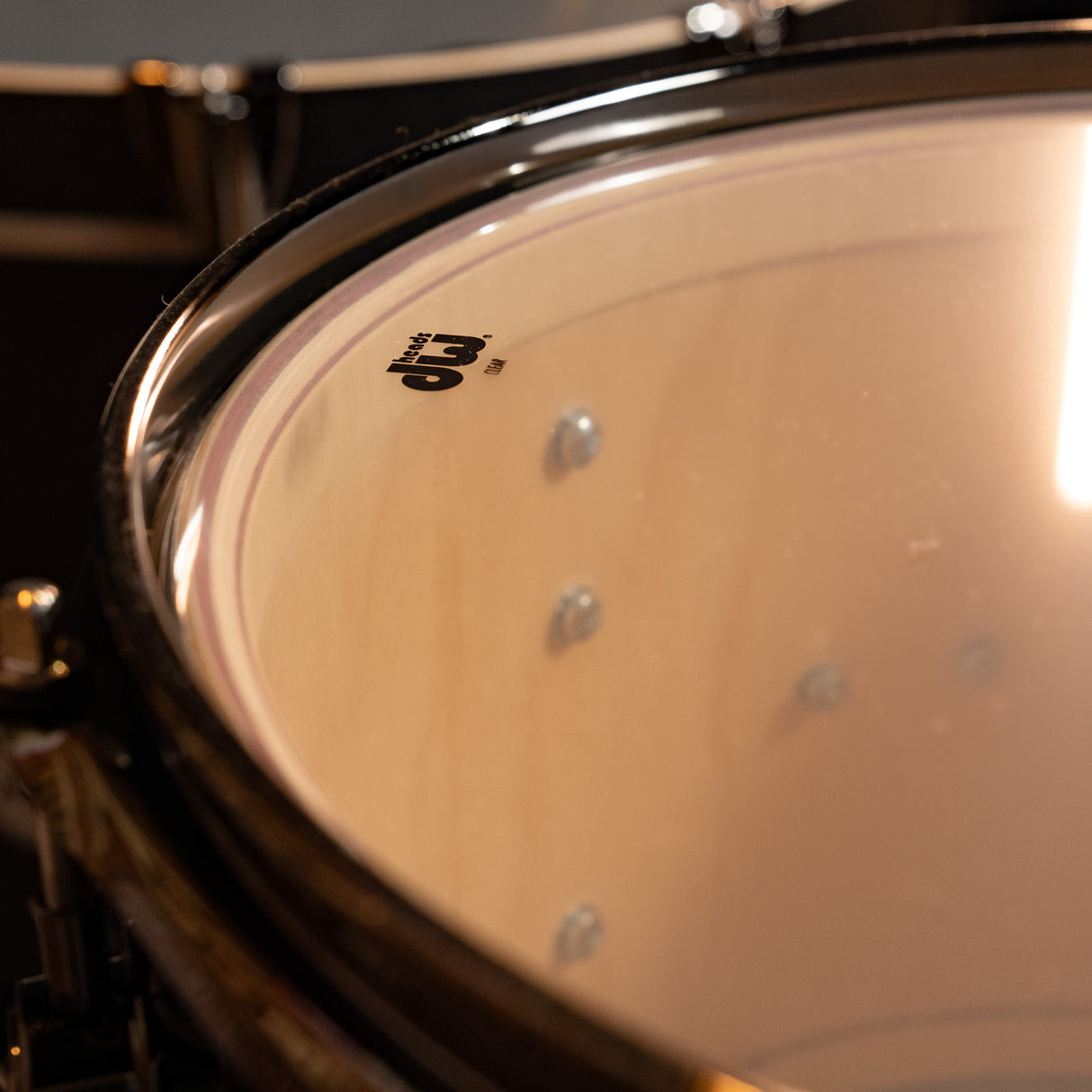 DW Collector's 4-Piece PurpleCore Purpleheart Wood Core Shell Pack - Black