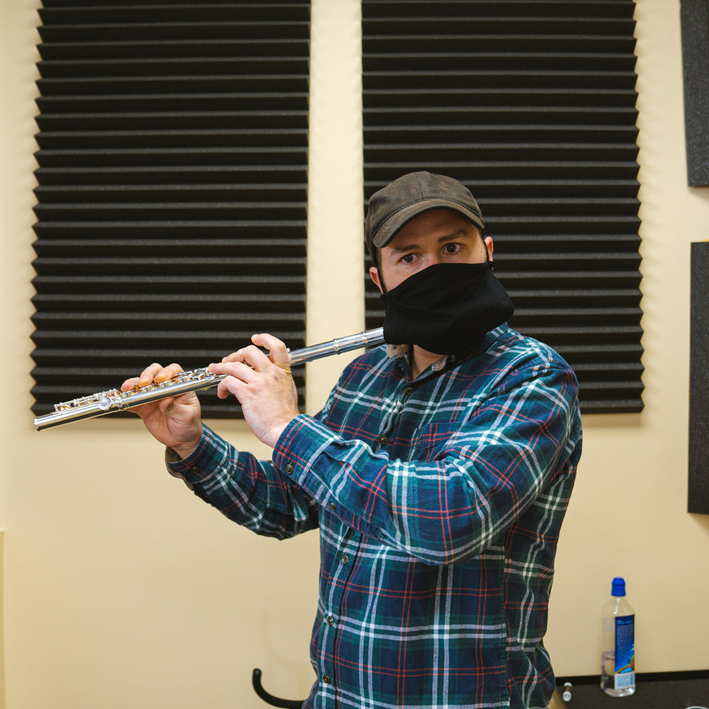 Bell Barrier Flute Face Mask - Black