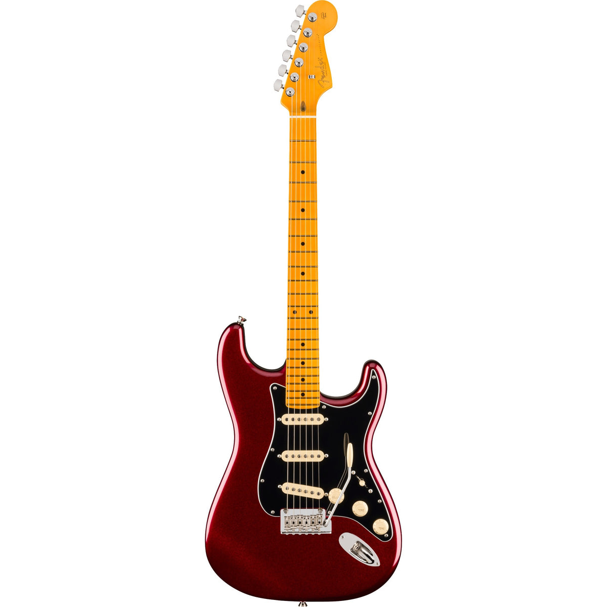 Fender American Professional Stratocaster Electric Guitar, Maple Fingerboard - Oxblood