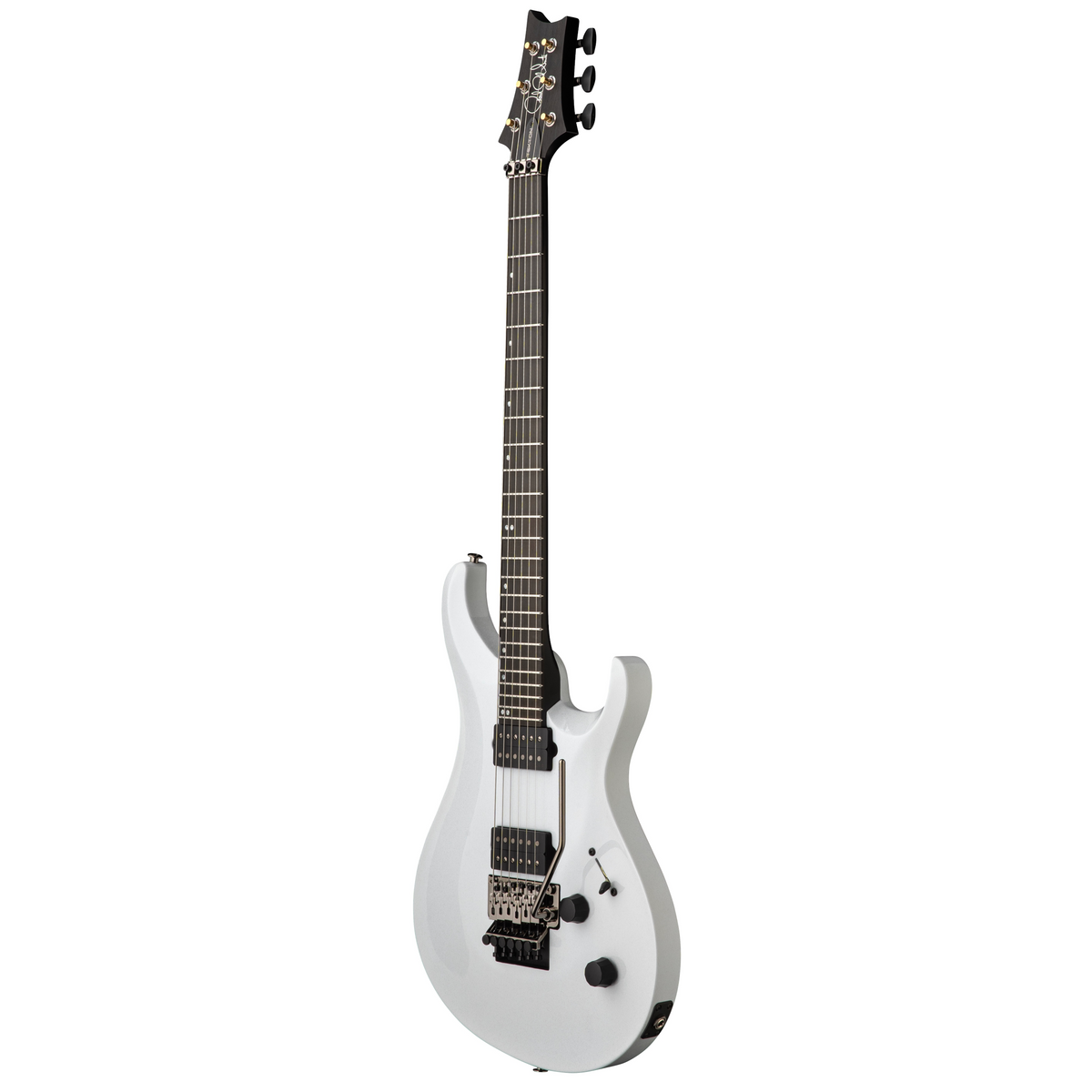 PRS Tekton "Floyd" Electric Guitar with Black Satin Neck - White Holoflake