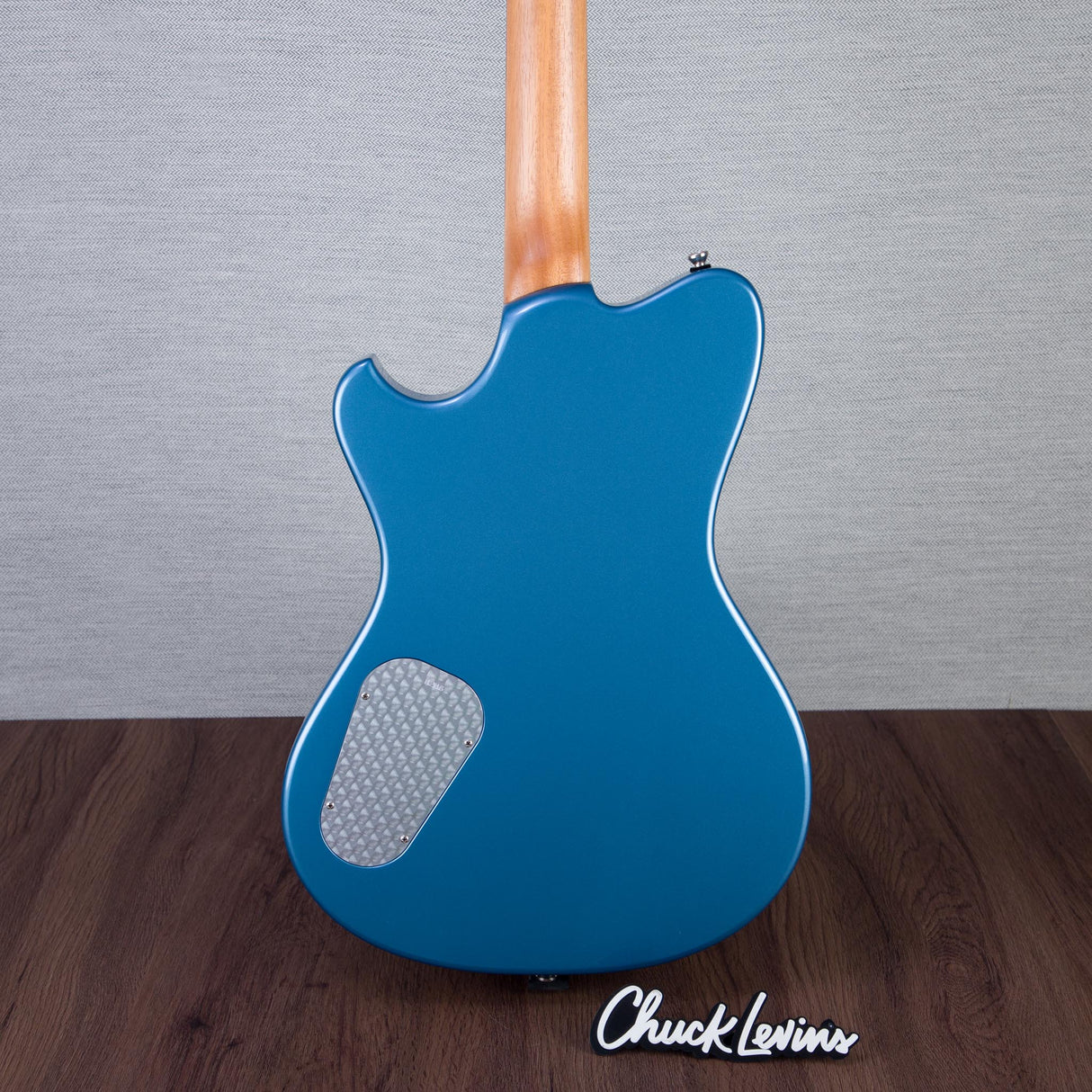 Powers Electric A-Type Electric Guitar - Pelham Blue - #B246