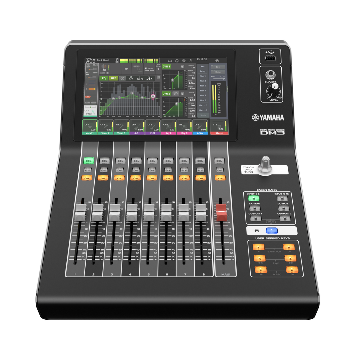 Yamaha DM3S Ultra-Compact 22-Channel Digital Mixer - Open Box, Mint