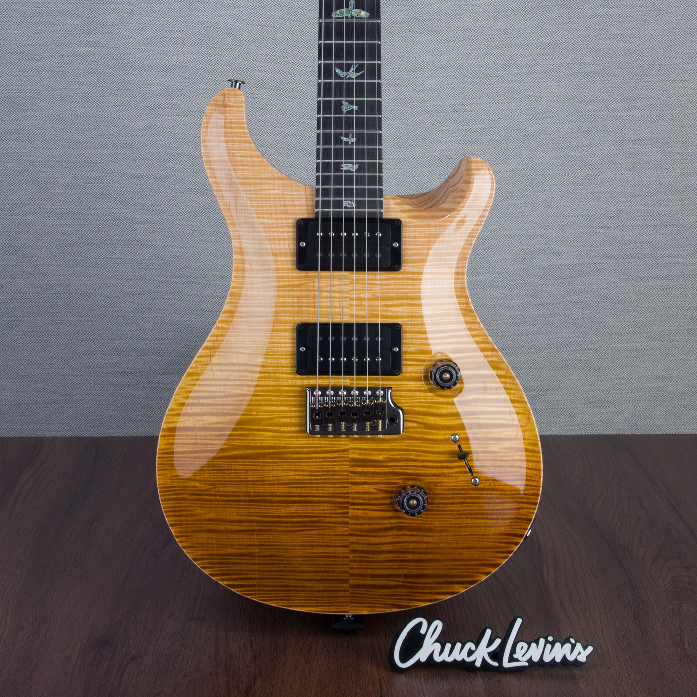 PRS Wood Library Custom 24 Electric Guitar - Private Stock Goldstorm Fade Finish - CHUCKSCLUSIVE - #240383978 - 2024