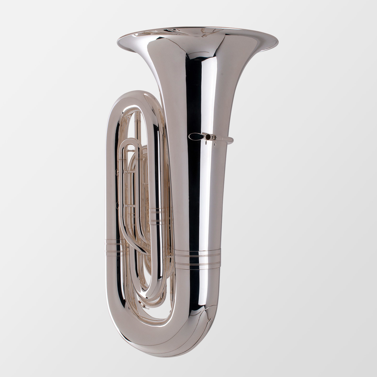 Adams 4/4 Size Bb Tuba - Silver Plated