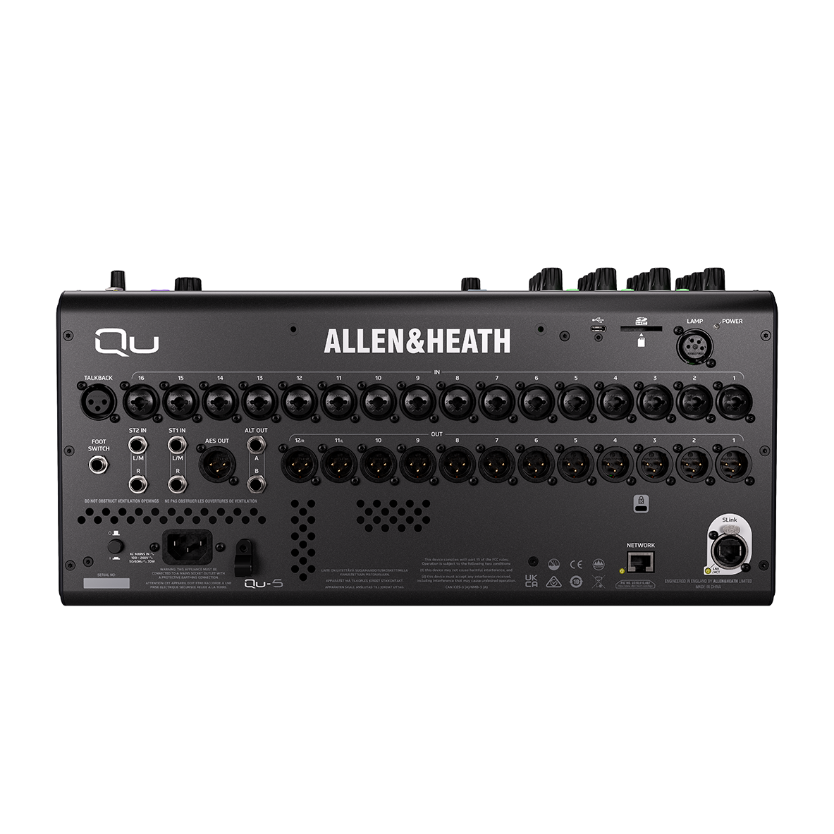Allen & Heath QU-5 96kHz 32-Channel Digital Mixer