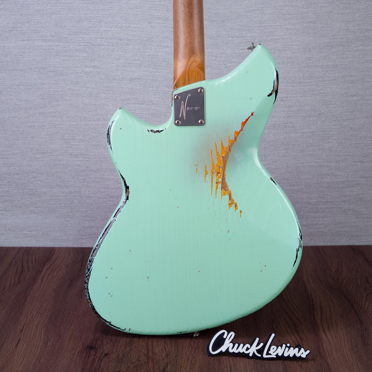 Novo Guitars Dealer Limited Edition Serus J Electric Guitar - FOF Surf Green over '64 3TB - #26667