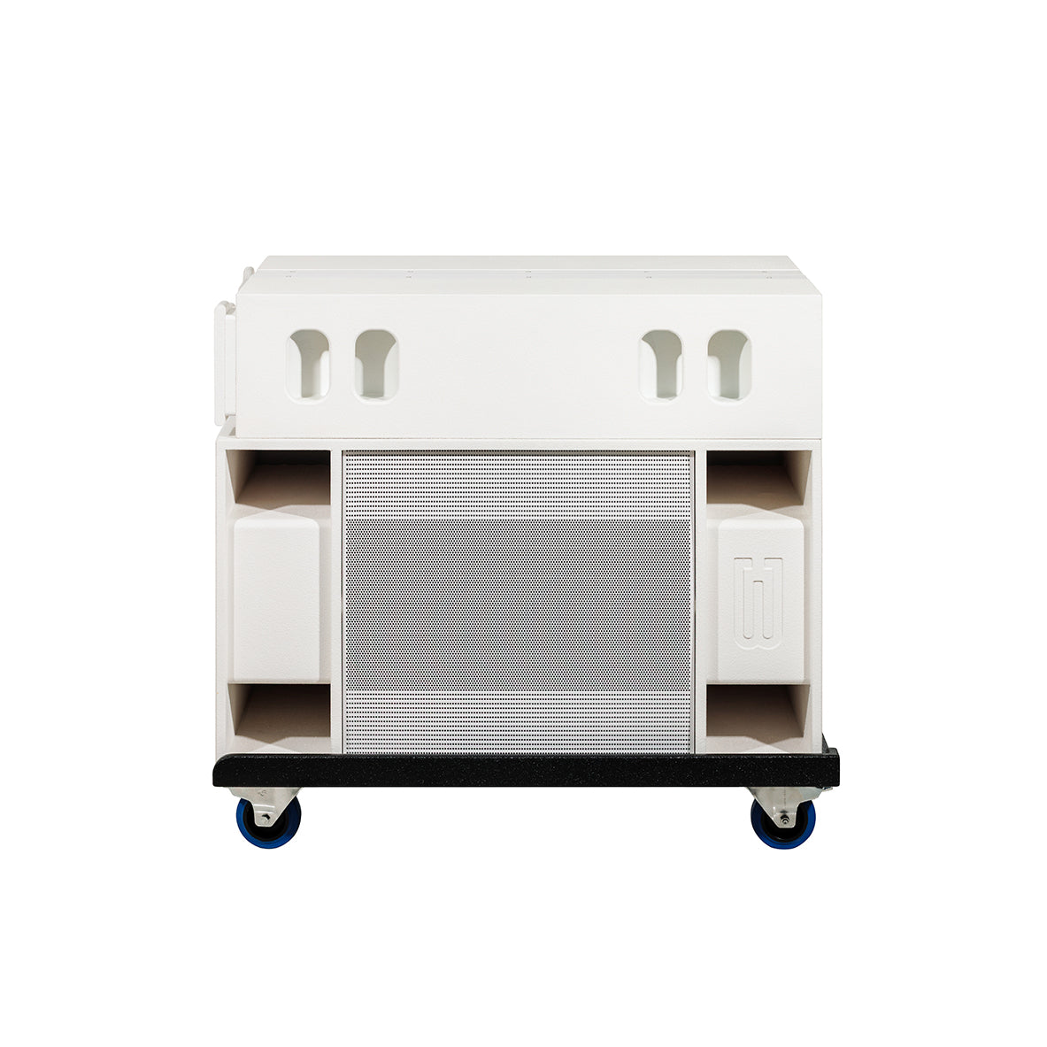 BASSBOSS Sublim8 Column PA Speaker wIth 18-inch Sub - White