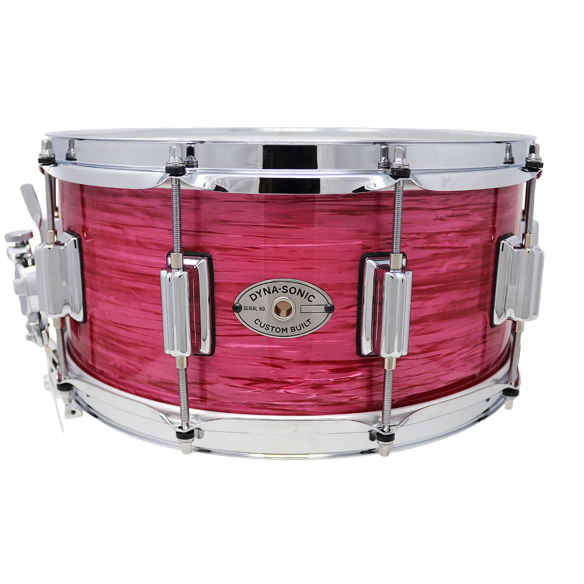 Rogers 6.5x14 Dynasonic Snare Drum, Red Ripple