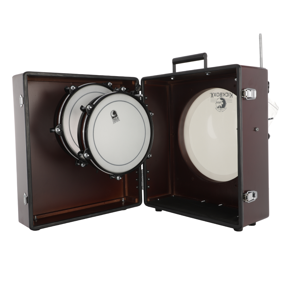 Toca Percussion Kickboxx Suitcase Drum Set