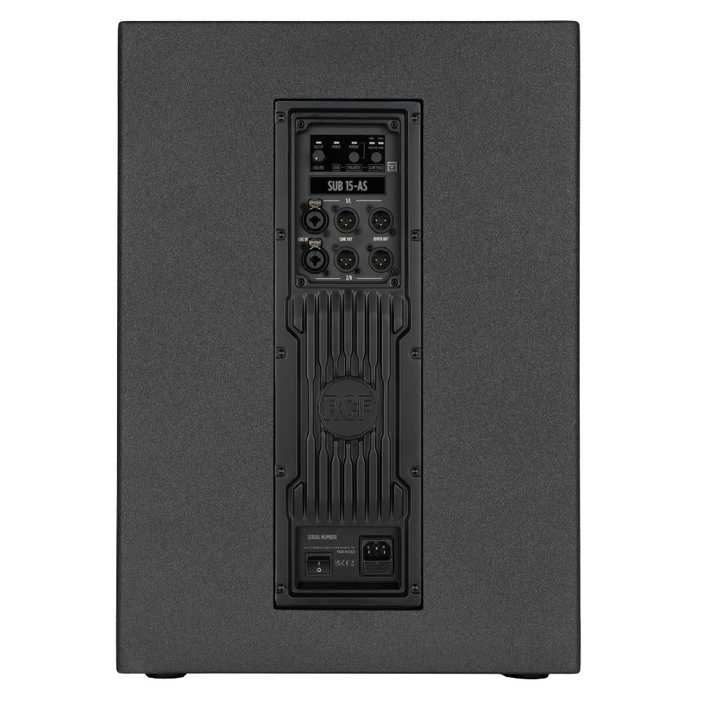 RCF SUB 15-AS Professional 2200-Watt Powered 15-Inch Subwoofer