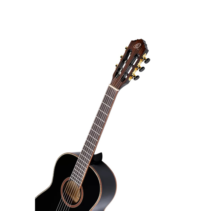 Ortega Family Series R221 3/4 Size Nylon Acoustic Guitar - Black - New