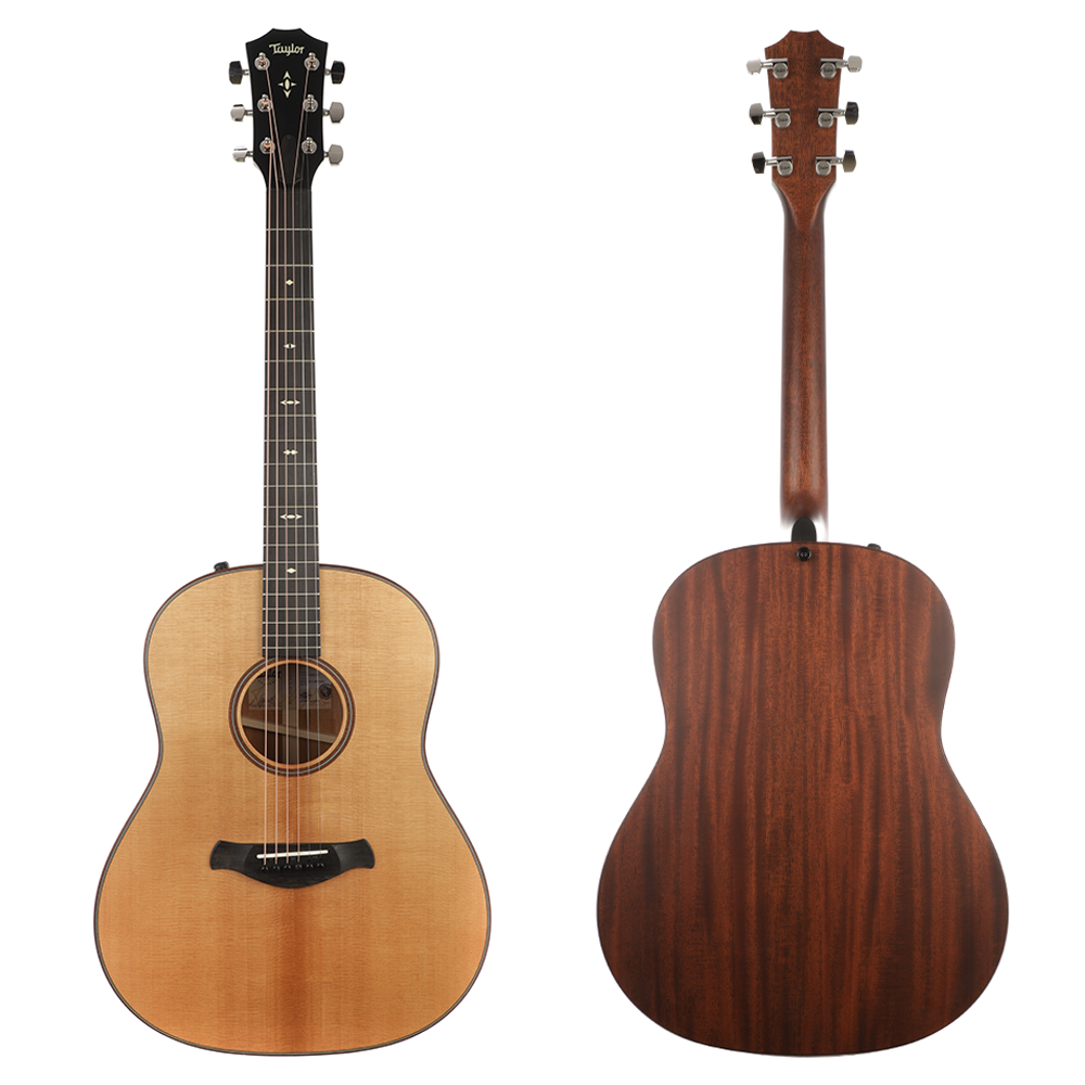 Taylor 2019 Builder's Edition 517e Grand Pacific Dreadnought - Natural - #1106039010
