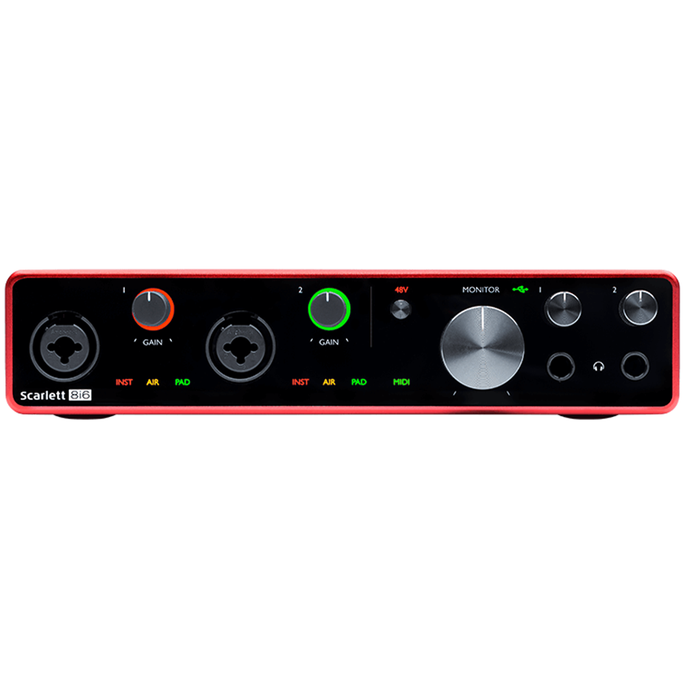 Focusrite Scarlett 8i6 Audio Interface - 3rd Gen