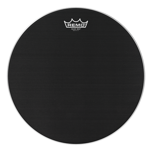 Remo 13" Black Max Marching Snare Drum Batter Head - New,13 Inch