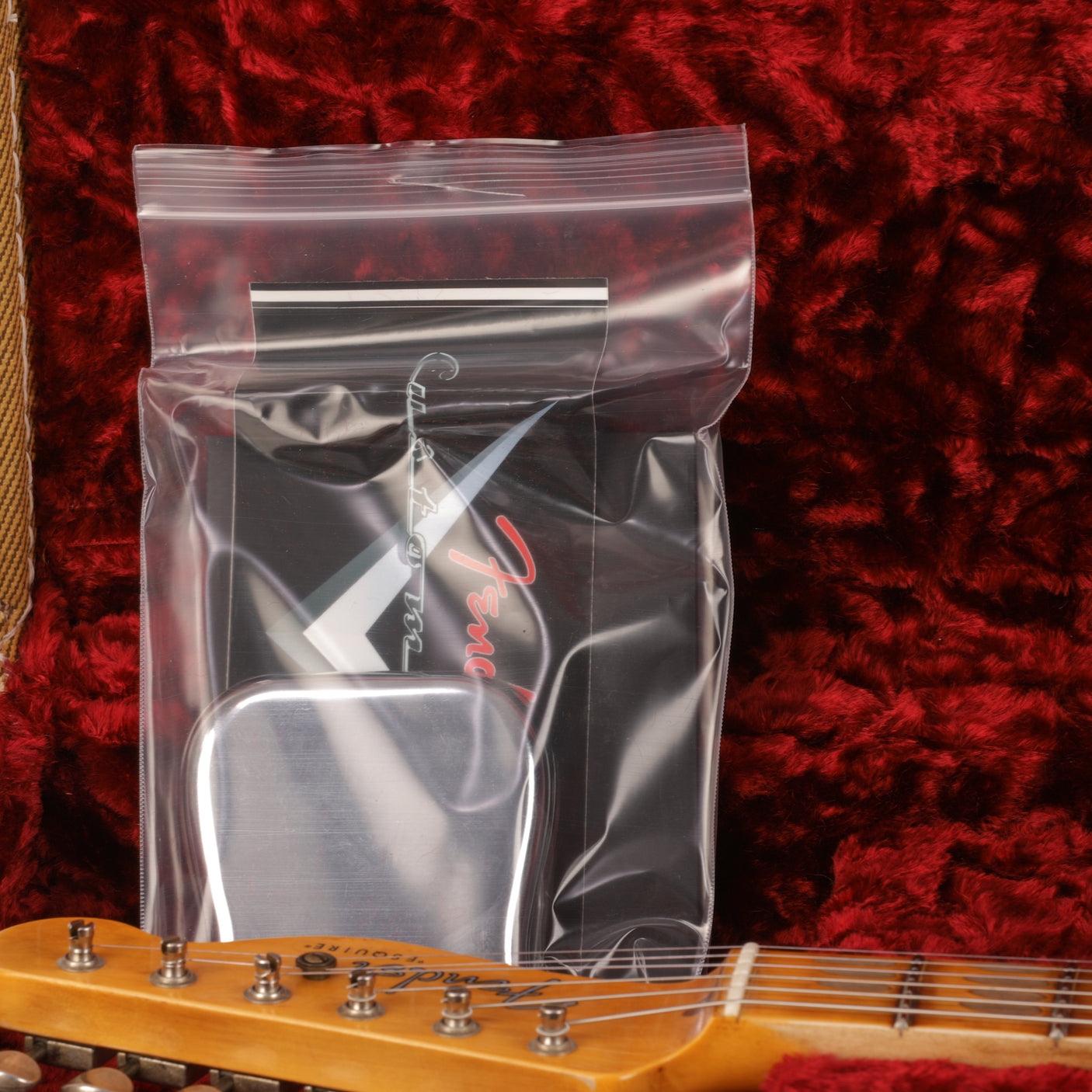 Fender Custom Shop 1950 Esquire Heavy Relic Guitar - Aged Vintage White - CHUCKSCLUSIVE - #R123842