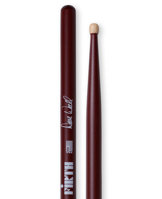 Vic Firth SDW Dave Weckl Signature Series Drumsticks, Wood Tip