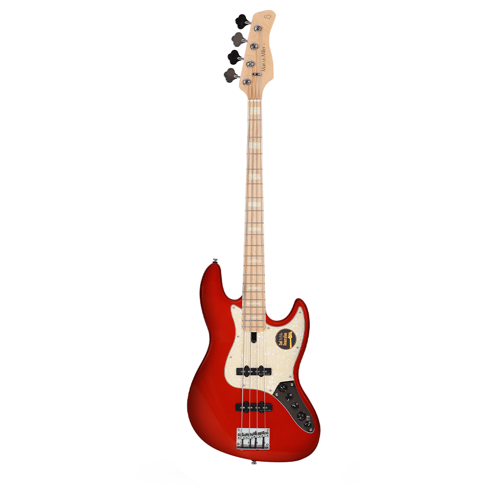 Sire Marcus Miller V7 Swamp Ash-4 2nd Gen Bass Guitar - Bright Metallic Red - New