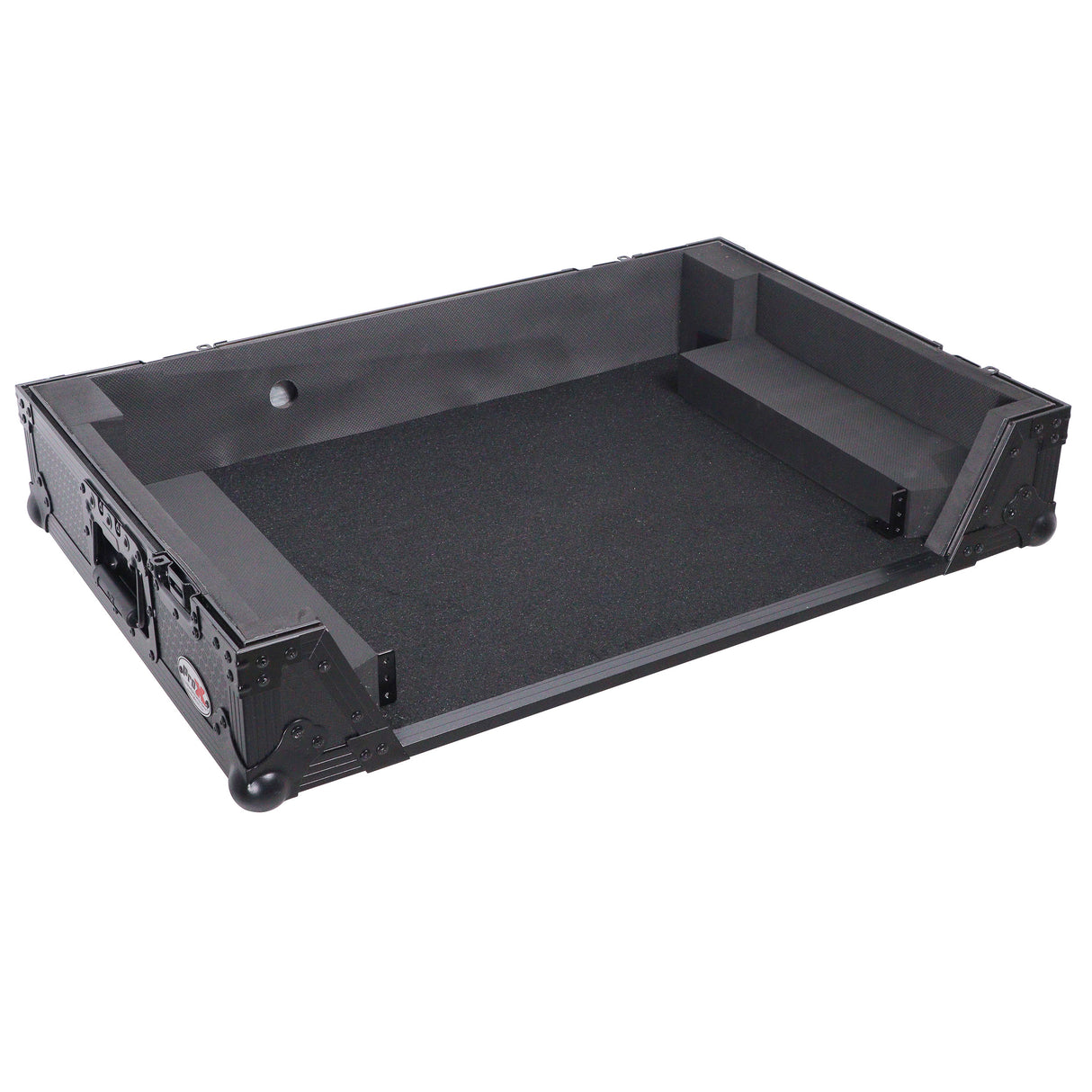 ProX XS-XDJRX3WBL ATA Flight Case with 1U Rack Space and Wheel - Black
