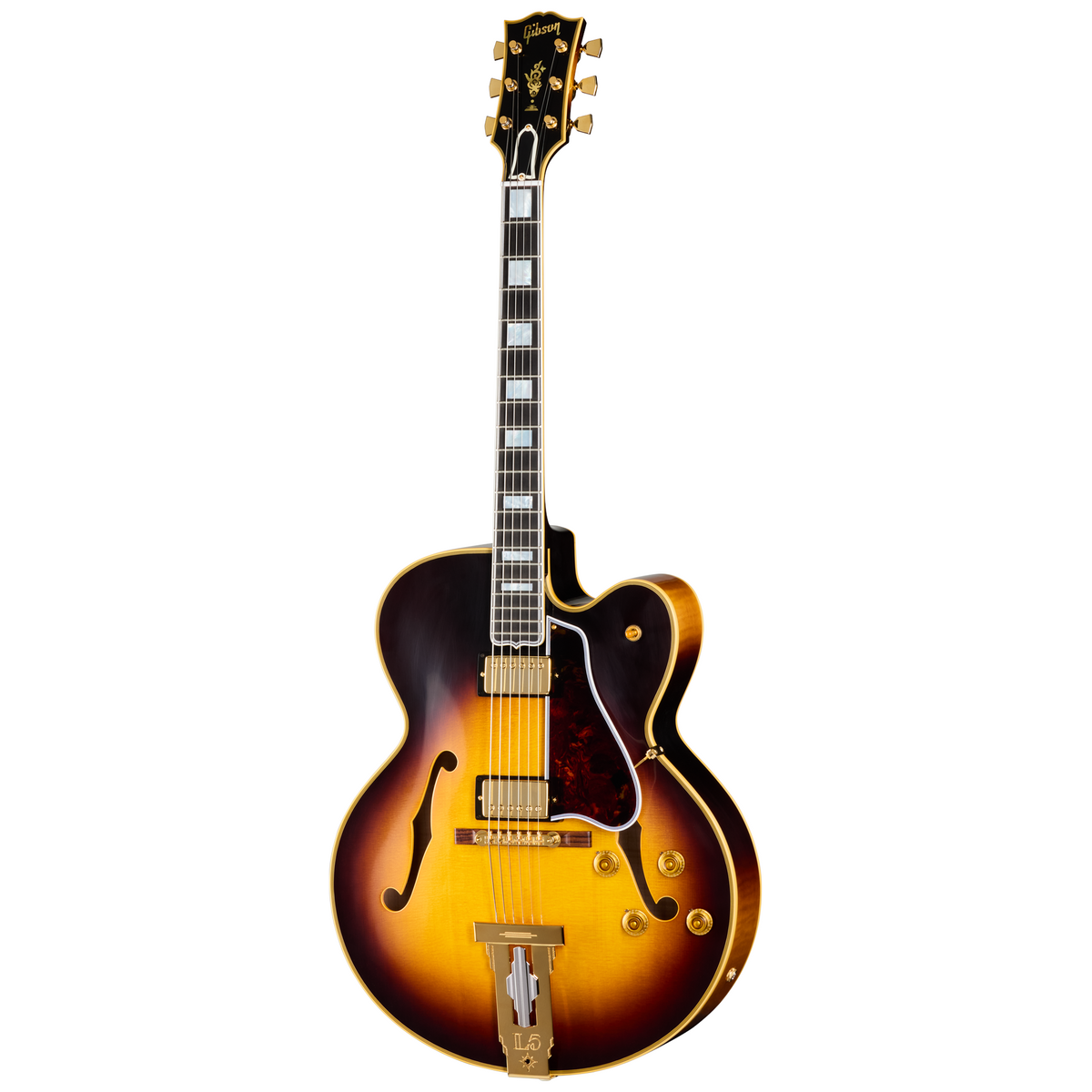 Gibson 1957 L-5 CES Reissue Hollowbody Electric Guitar - Vintage Sunburst