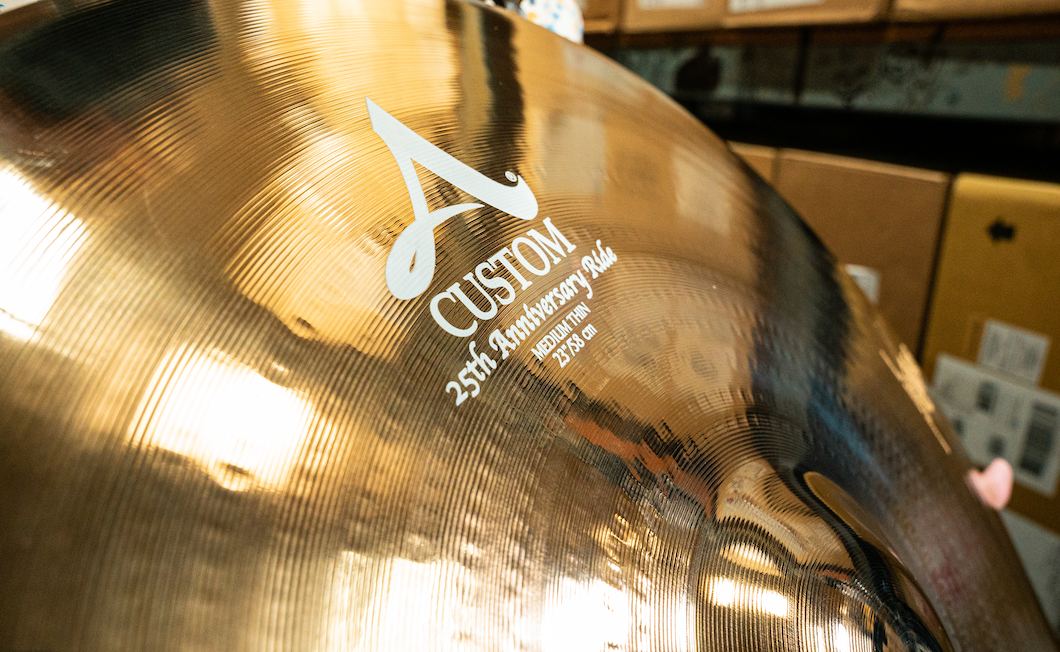 Zildjian 25th Anniversary 23" A Series Custom Ride Cymbal - Limited And Numbered