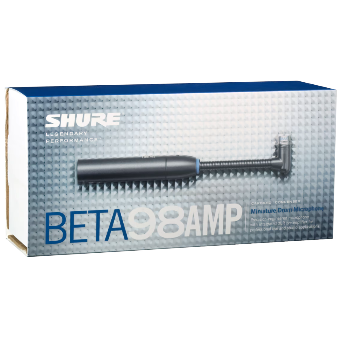 Shure BETA 98AMP/C Miniature Cardioid Condenser Instrument Microphone - Mint, Open Box