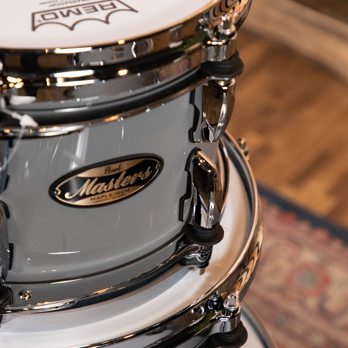 Pearl Masters Maple Gum 4-Piece Shell Pack - Putty Gray