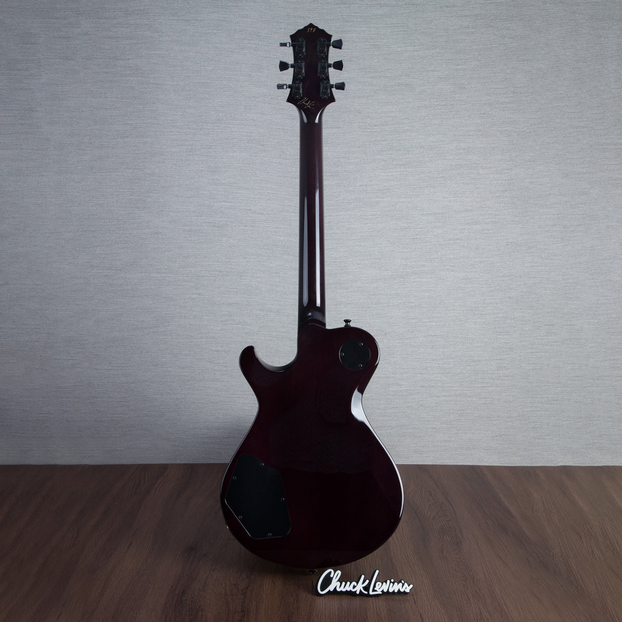 Knaggs Steve Stevens SSC Signature Electric Guitar - Indian Red/Natural - #398