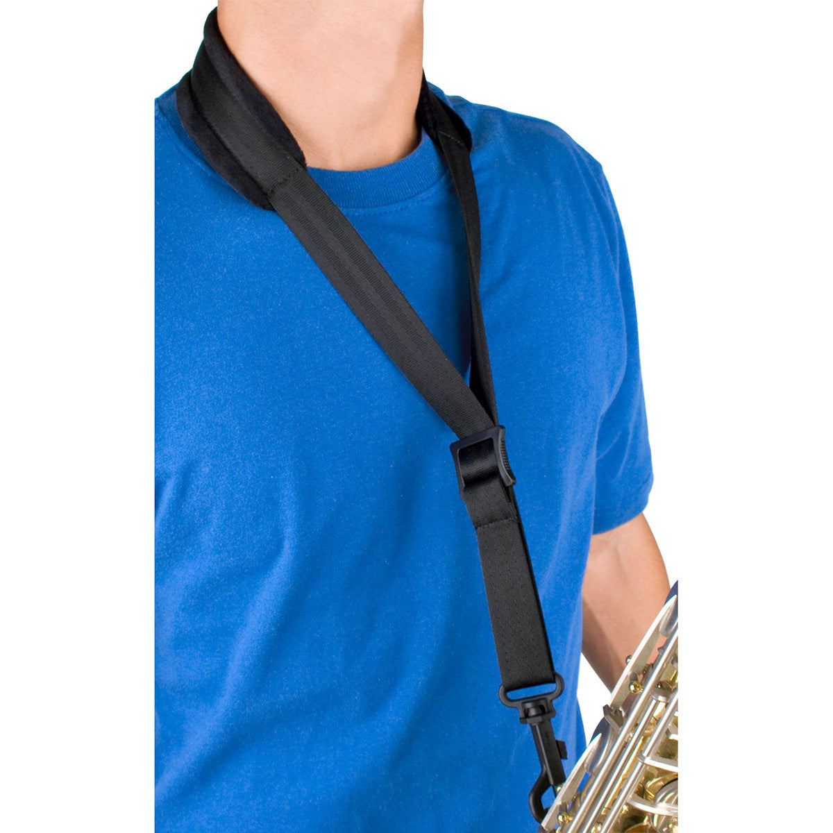 Protec A310P Saxophone Neck Strap with Velour Padding and Plastic Snap - 22-Inch