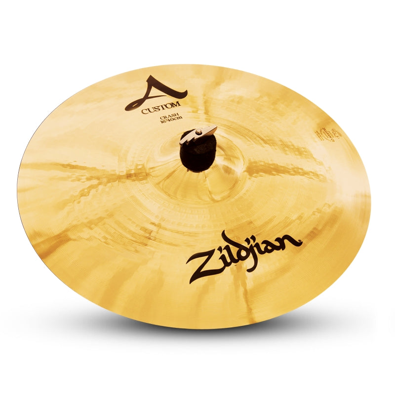 Zildjian 16-Inch A Custom Crash Cymbal - New,16 Inch