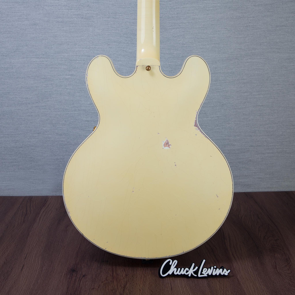 Gibson Custom Shop Murphy Lab 59' ES-335 Semi-Hollowbody Electric Guitar - Heavy Aging Classic White - #A960269