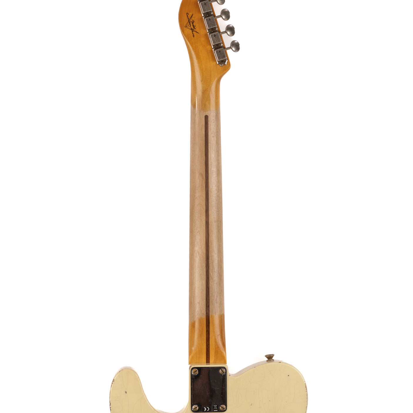 Fender Custom Shop 1950 Esquire Heavy Relic Guitar - Aged Vintage White - CHUCKSCLUSIVE - #R124050