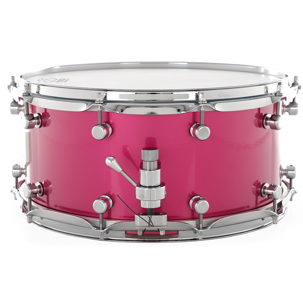 Trick 14" x 6.5" Aluminum Snare - Pink - Preorder